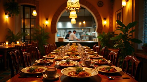 Voyage sensoriel au cœur d’un restaurant tunisien à lyon